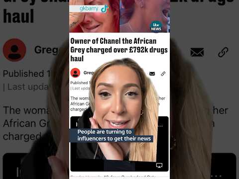 People are turning to TikTokers to get their news according to a new study #itvnews