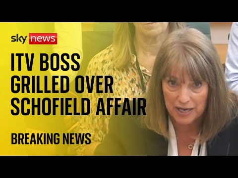 ITV boss grilled over Phillip Schofield affair