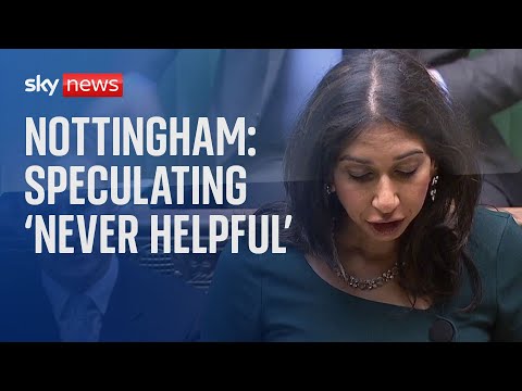 Nottingham attacks: Speculating ‘never helpful’ – Home Secretary