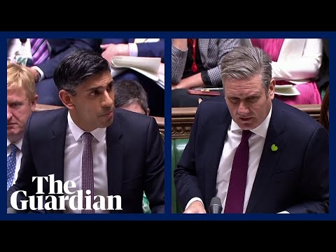Rishi Sunak and Keir Starmer clash over Boris Johnson’s honours list at PMQs