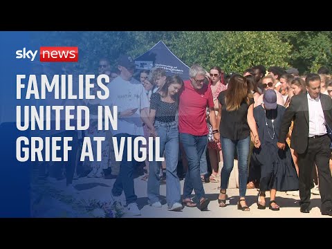 Nottingham attacks: Vigil held for university student victims