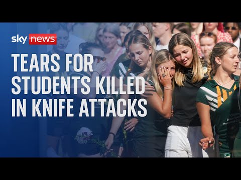 Emotional scenes as tributes paid to Nottingham attack victims