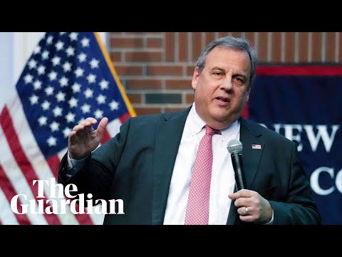 Chris Christie expected to announce 2024 US presidential run – watch live