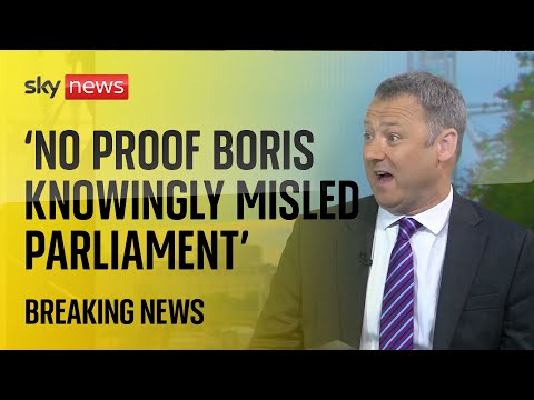 Boris Johnson Ally: ‘No evidence’ he knowingly misled MPs