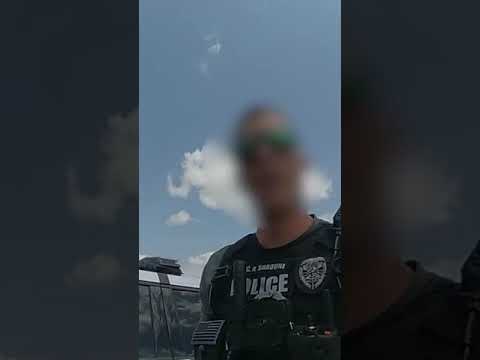Cop tries to pull over another cop for speeding