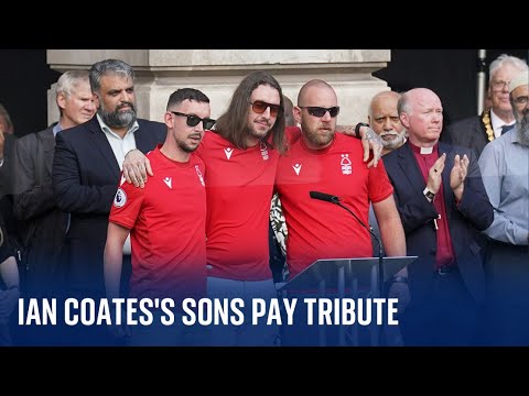 Nottingham Attacks: Ian Coates’s sons pay tribute