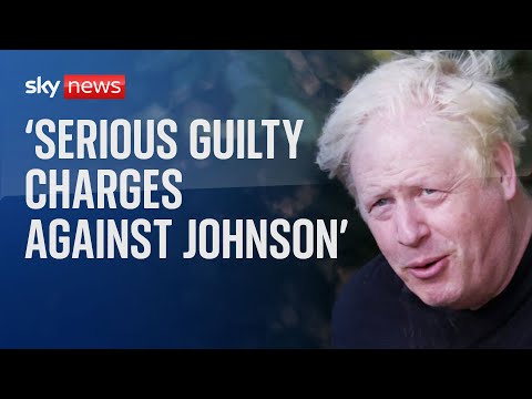 Partygate : ‘Pretty serious guilty charges’ against Johnson