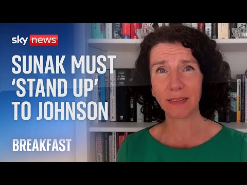 Partygate: Rishi Sunak must ‘stand up’ to Johnson – Labour