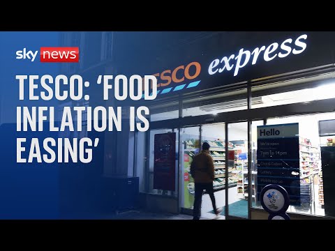 Cost of Living: Tesco sees ‘encouraging early signs’ grocery inflation starting to ease