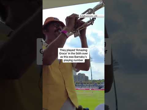Barmy Army’s tribute to Nottingham victims