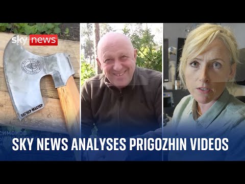 Ukraine News: Sky News analyses videos of Wagner boss Prigozhin