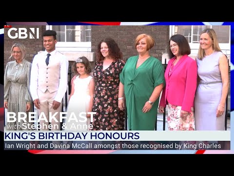 The King’s first Official Birthday Honours List announced | Lisa Hartle reports
