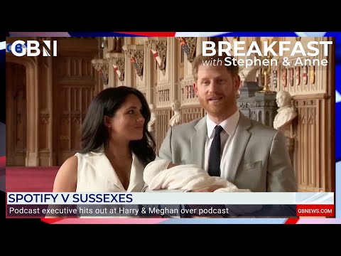 Spotify drops Sussexes podcast: Executive calls Harry & Meghan “grifters” | Stephanie Takyi