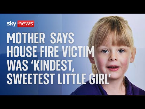 Mother of girl who died in house fire in ‘constant pain’ over death of ‘kindest, sweetest’ girl