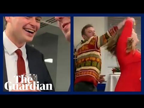 New footage shows Tories dancing at Christmas party in breach of lockdown rules