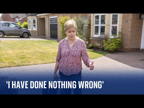 Former first minister Nicola Sturgeon speaks about her arrest