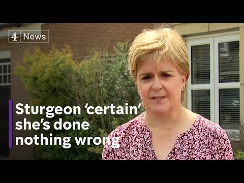Nicola Sturgeon says she’s ‘done nothing wrong’
