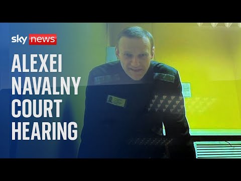 Watch live: Alexei Navalny court hearing – part two