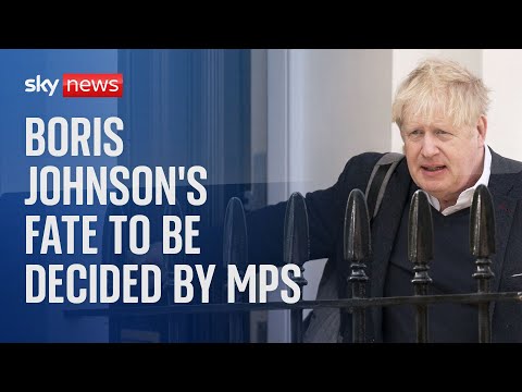 Watch live: MPs vote on Partygate report