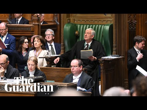 MPs vote on Boris Johnson misleading parliament over partygate report – watch live