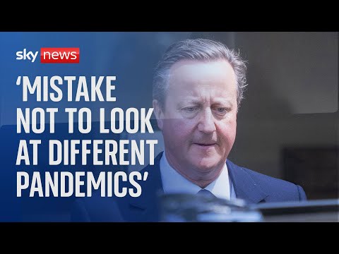 COVID Inquiry: David Cameron said it was a ‘mistake’ not to look at different pandemic types