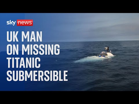 UK billionaire Hamish Harding on board the missing Titanic submersible