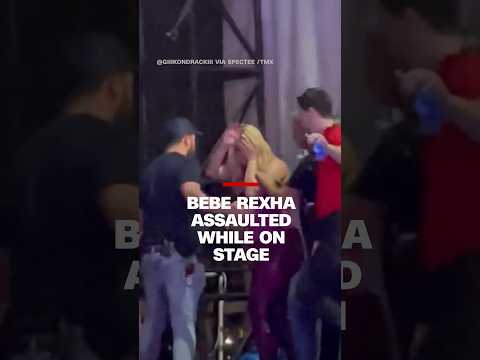 Bebe Rexha assaulted while on stage
