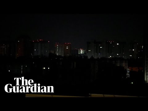 Air raid sirens go off in Kyiv after Russian overnight rocket attack