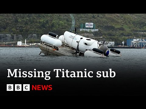 Titanic sub: Search teams race against time to find missing vessel – BBC News