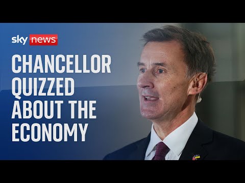 Chancellor questioned about the economy in the Commons