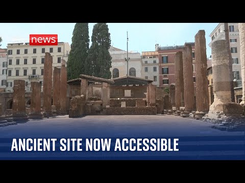 Site of Julius Caesar’s assassination is accessible for first time in over 2000 years