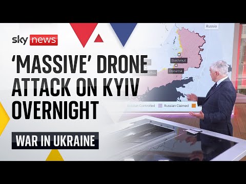 Ukraine War: What do we know about the ‘massive’ drone attack on Kyiv overnight?