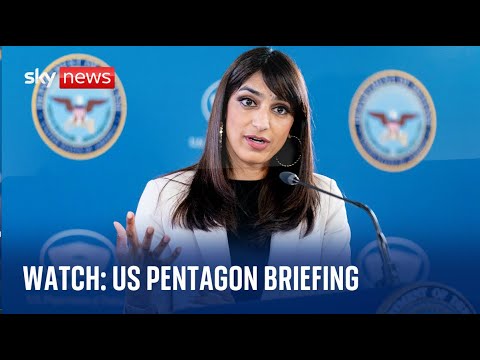 Watch US Pentagon Briefing