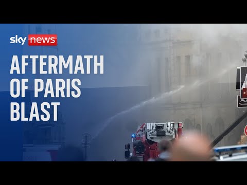Watch live: Views of Paris following reports of a gas explosion