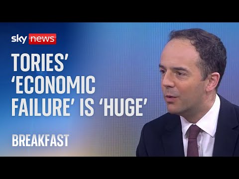 Labour: Scale of Tories’ ‘economic failure’ is ‘huge’