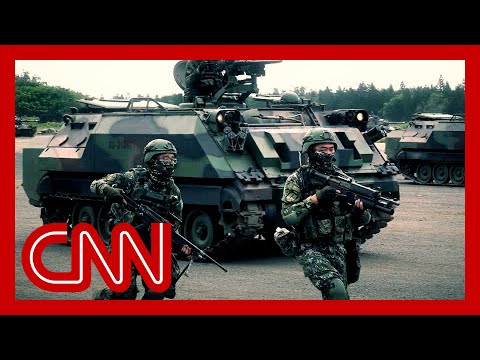 Taiwan’s military is preparing in case China attacks. See how