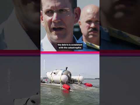 Titanic sub:Crew believed dead after ‘implosion’