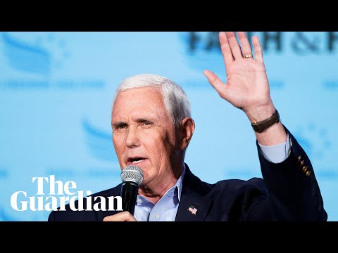 Mike Pence launches 2024 presidential campaign in Iowa – watch live