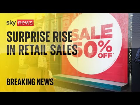 Surprise rise in retail sales thanks to bank holidays and sun