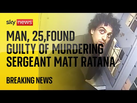 Matt Ratana Death: Man, 25, guilty of murder after shooting dead police officer while handcuffed