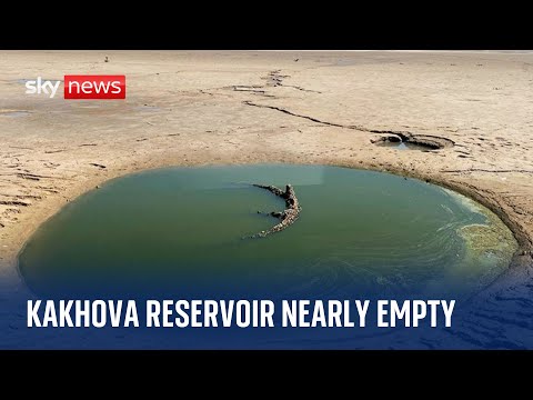 Ukraine war: The Kakhovka reservoir was once the second biggest in Europe – now it’s nearly empty