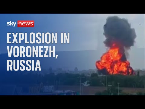 Explosion in Voronezh as governor reports oil depot blaze
