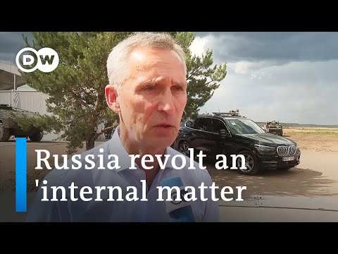 NATO’s Stoltenberg: Wagner revolt shows Russia’s weakness | DW News