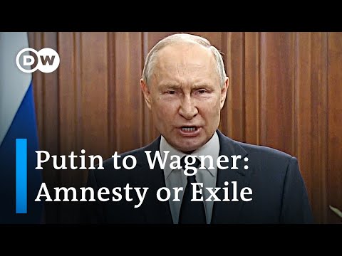 Putin vows to punish the leaders behind Russia’s armed rebellion | DW News