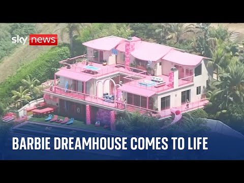Barbie DreamHouse available to rent on Airbnb ahead of movie release