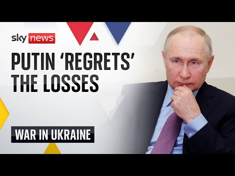 Ukraine War: Vladimir Putin says he ‘regrets’ Russian pilots losses