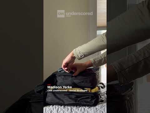 Hanging packing cubes to make your life easier