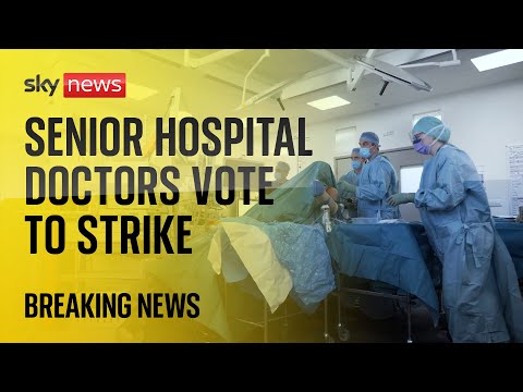 NHS Strikes: Consultants vote to walkout for two days in July