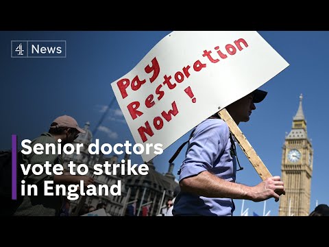 Senior doctors in England vote for two-day strike – but nurses strikes set to end
