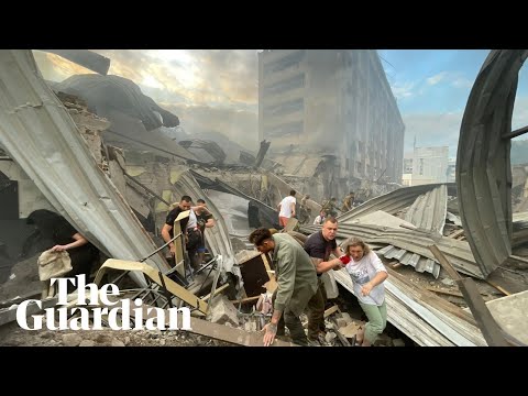 Deadly Russian missile strike on busy pizza restaurant in Kramatorsk